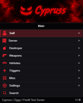 Cypruss Menu